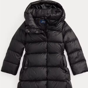 Polo by Ralph Lauren Women's Sleek Black Puffer Coat